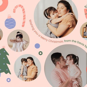 Christian Christmas Card Customizable Christmas Card Download Personalized Christmas Greeting Cards Photo Christmas Cards for Holiday Season