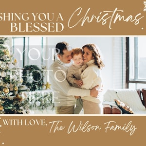 Christliche Weihnachtskarte Personalisierte Weihnachtskarte Download Personalisierte Weihnachtsgrußkarten Fotoweihnachtskarten für Ferienzeit