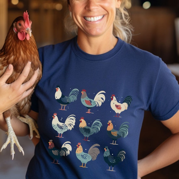 Funny Crazy Rooster Chicken Farm T-Shirt Funny Crazy Rooster Chicken Farm T-Shirt