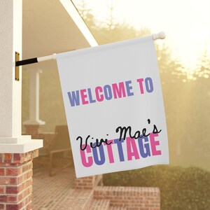 Personalized Kids Playhouse Flag Custom Playground Banner for Children&#39;s Clubhouse Minimalist Playhouse Decor Outdoor Flag for Kids Play