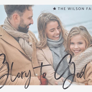 Christliche Weihnachtskarte Personalisierte Weihnachtskarte Download Personalisierte Weihnachtsgrußkarten Fotoweihnachtskarten für Ferienzeit