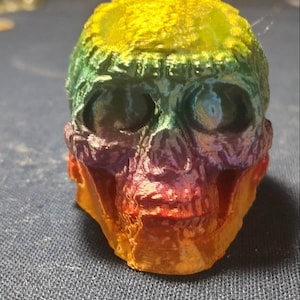 130 - 3D Printed Mayan Skull Death Whistle