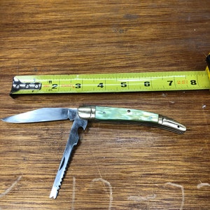Pocket knife brass end’s vintage and in great condition