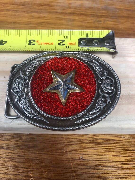 Lone Star belt buckle