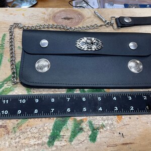 Cartera de cadena de motorista, billetera