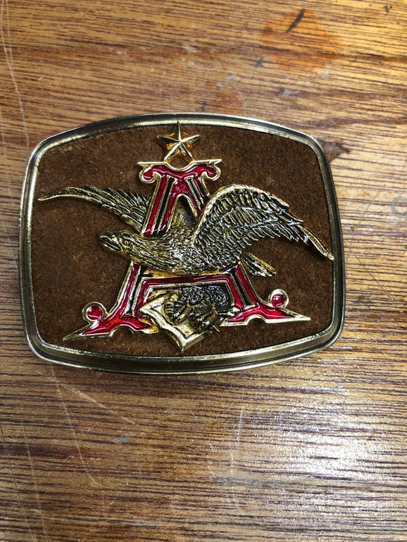 Vintage anheuser-Busch belt buckle