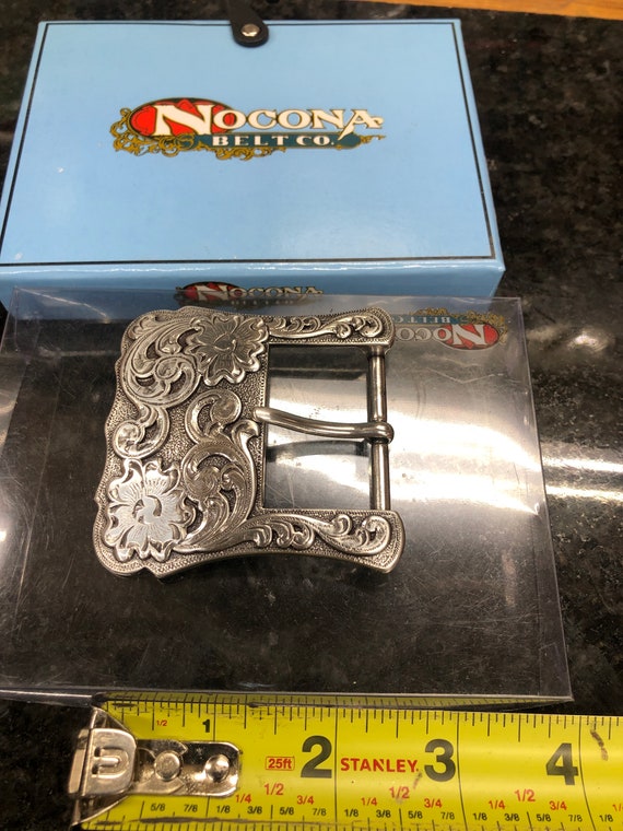 Belt buckle western style made by Nocona with box