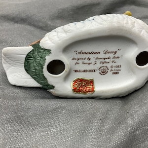 Duck figure China