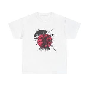 Samurai T-Shirt, Japanese Warrior Tee, Cool Samurai Shirt, Asian Fighter Top, Martial Arts Clothing