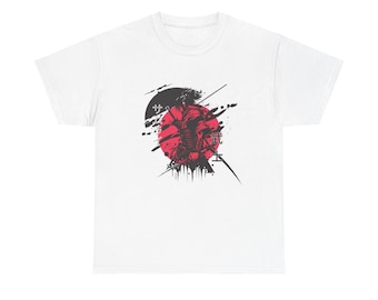 Samurai-T-shirt: T-shirt Japanse krijger