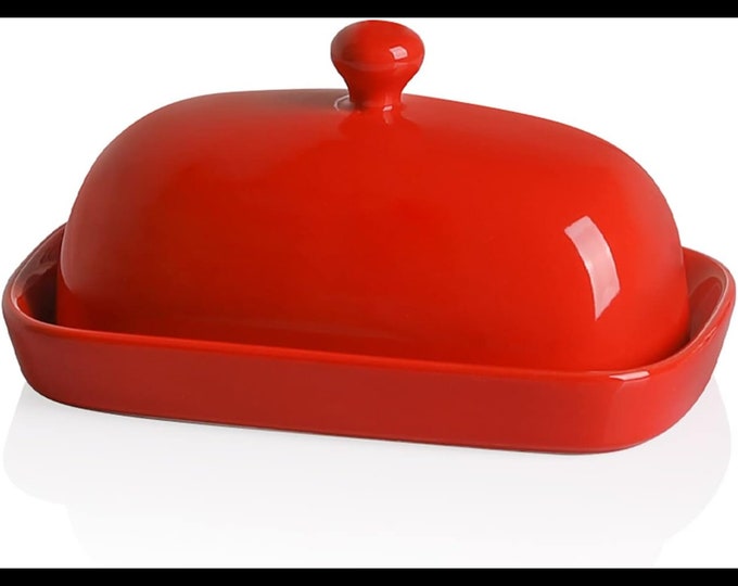 Colorful Glass Butter Dish for Your Kitchen/home Etsy