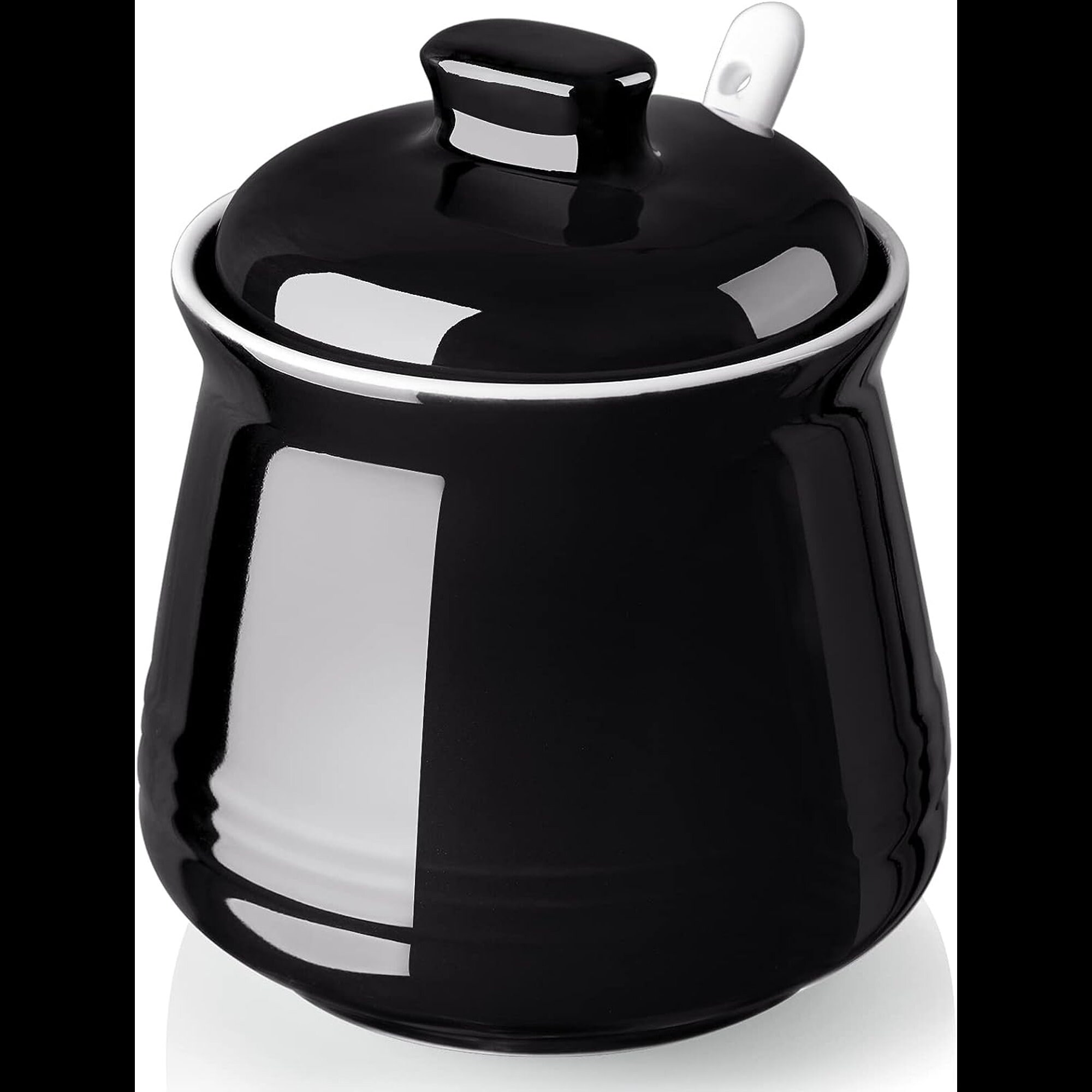 Sugar Bowl With Lid and Spoon 12 Oz Ceramic Sugar Bowl With Etsy