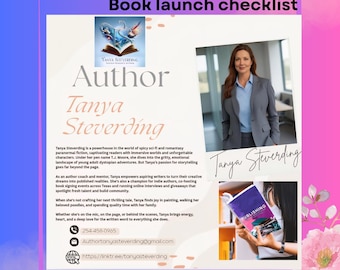 Six Month Book Launch Checklist