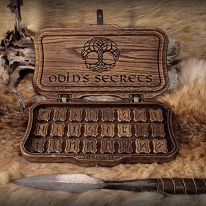 Odin&#39;s Secrets: 037 van de 133. Gelimiteerde editie van Elder Futhark Runes
