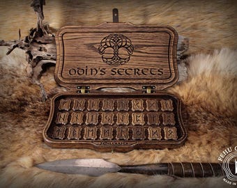 Los secretos de Odín - 037 de 133. Edición limitada de Runas del Futhark Antiguo.