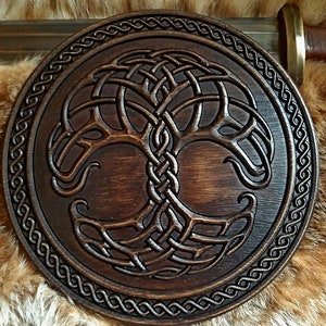 Yggdrasil - aged oak wood