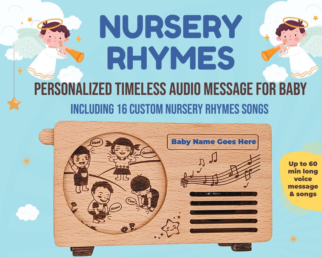 Nursery Rhymes for Baby Create Personalized Audio Message Etsy