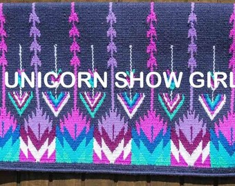 Handmade Western show RANCH PAD,Custom made Saddlepad Handmade Western show Saddle Pad Western show Pad /  Yucca Pad for Horse riding