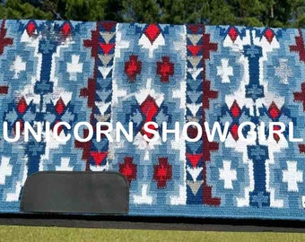 Handmade Western show RANCH PAD,Custom made Saddlepad Handmade Western show Saddle Pad Western show Pad /  Yucca Pad for Horse riding
