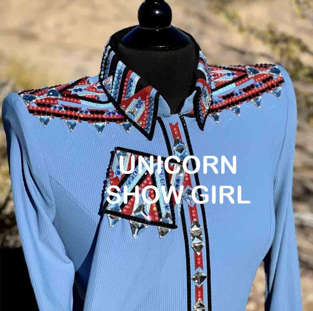 Chemise D'équitation Lux Show Apparel - Show Shirt Pour Concours - Neuve - Inde