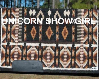 Custom made Saddlepad Handmade Western show RANCH Pad Western show Pad / Saddle Pad / Yucca Pad for Horse riding