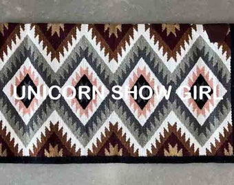 Handmade Western show RANCH PAD,Custom made Saddlepad Handmade Western show Saddle Pad Western show Pad /  Yucca Pad for Horse riding