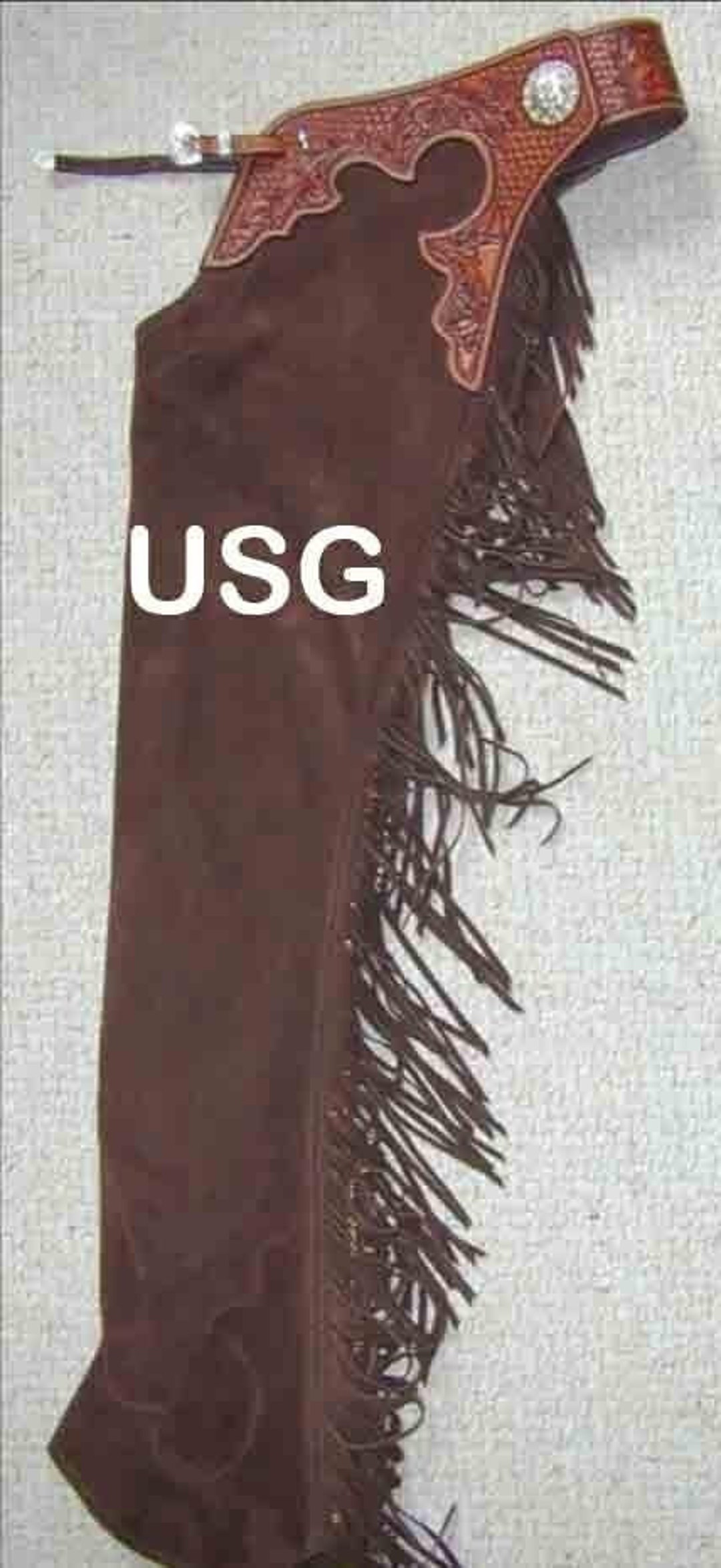 Leather Chap Western Show Leather Chap - Etsy