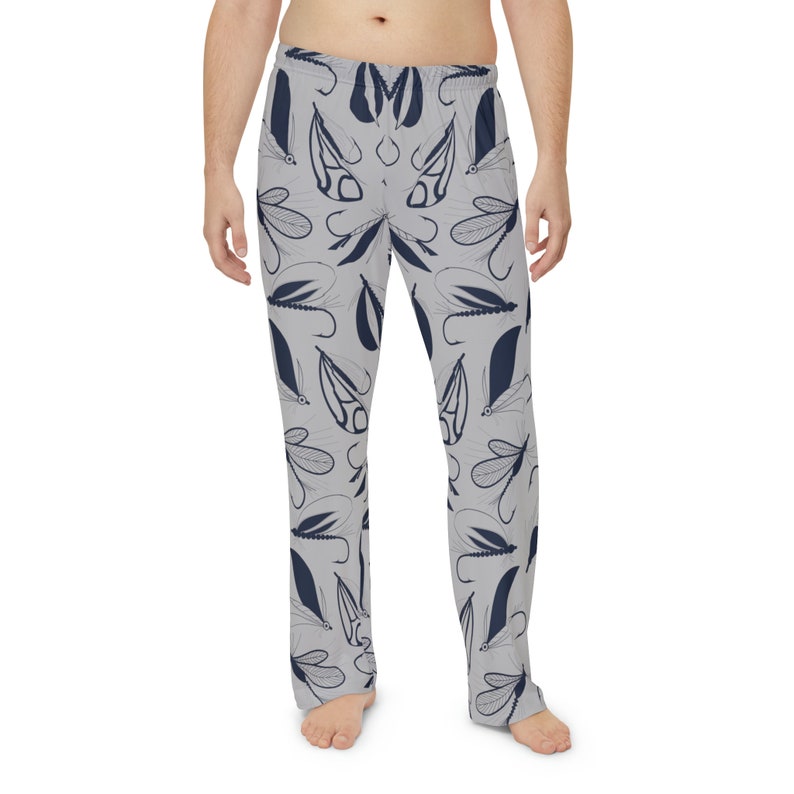 Men's Pajama Pants Fly Fishing Mens Fishing Pajama Pants Etsy