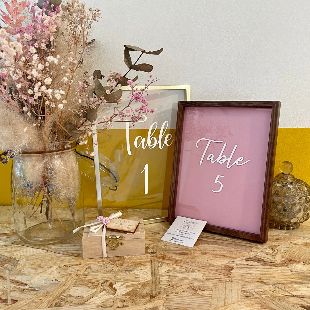 Wedding Table Stickers (large Format) - Etsy