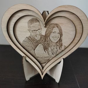 Heart shaped picture online frame