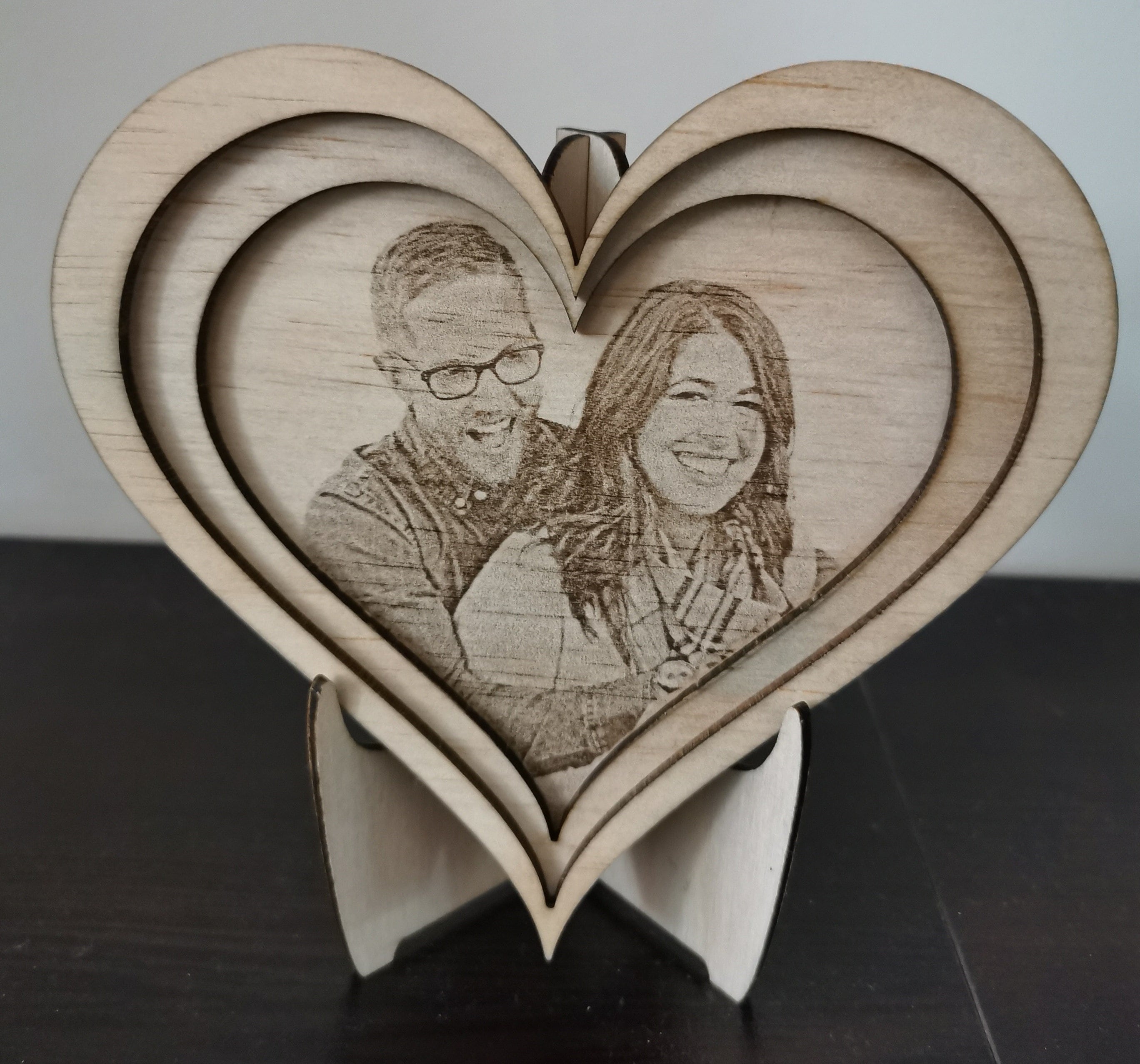 Picture Holder Wood, Heart Picture Holder, Wooden Memo Holder, Desk Note  Holder, Message Clip Wood, Picture Holder Modern, Note Holder, Star 