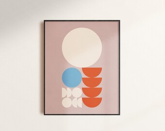 Totality Print, Modern Wall Art, Printable Geometric Art, Organic, Meditation Poster 1.5