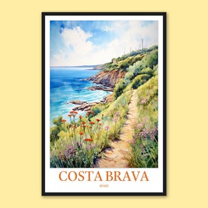 Costa Brava Print: Spain Travel Wall Art