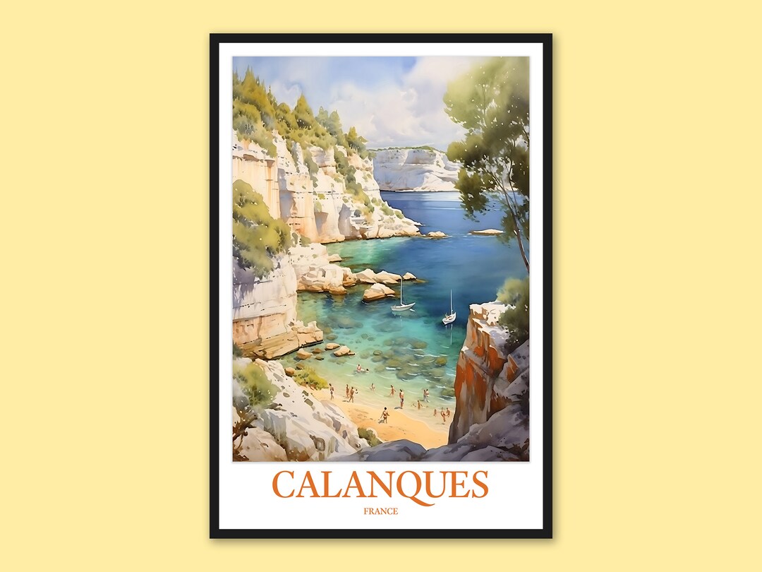 6er-Set Nationalpark-Wandposter - Öldruck-Collage 25,4x20,3 Cm Für Reise- & Natur-Deko
