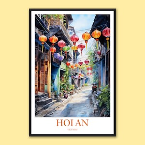 Hoi An Lantern Festival Print: Vietnam Travel Wall Art