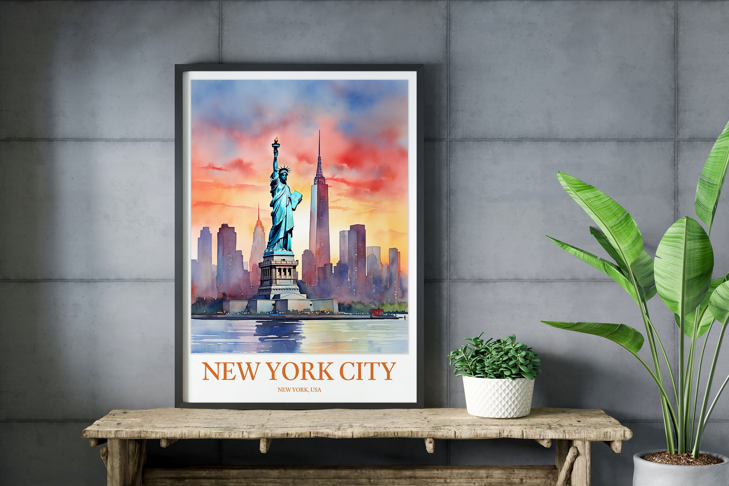 New York Print Art New York Poster New York Wall Art New York Wall ...