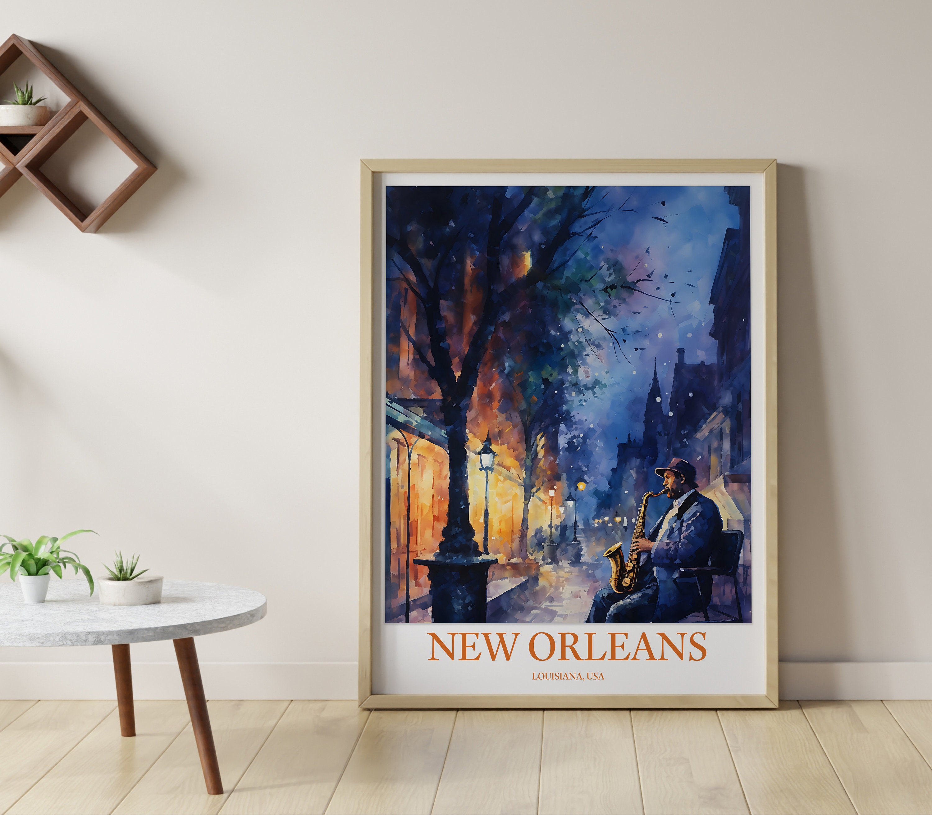 New Orleans Wall Art New Orleans Poster New Orleans Print Art - Etsy