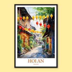 Hoi An Lantern Festival Print: Vietnam Travel Wall Art