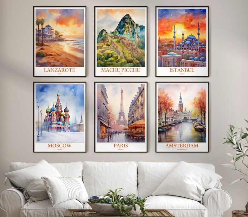 Lanzarote Print Lanzarote Island Poster Lanzarote Travel Wall Art