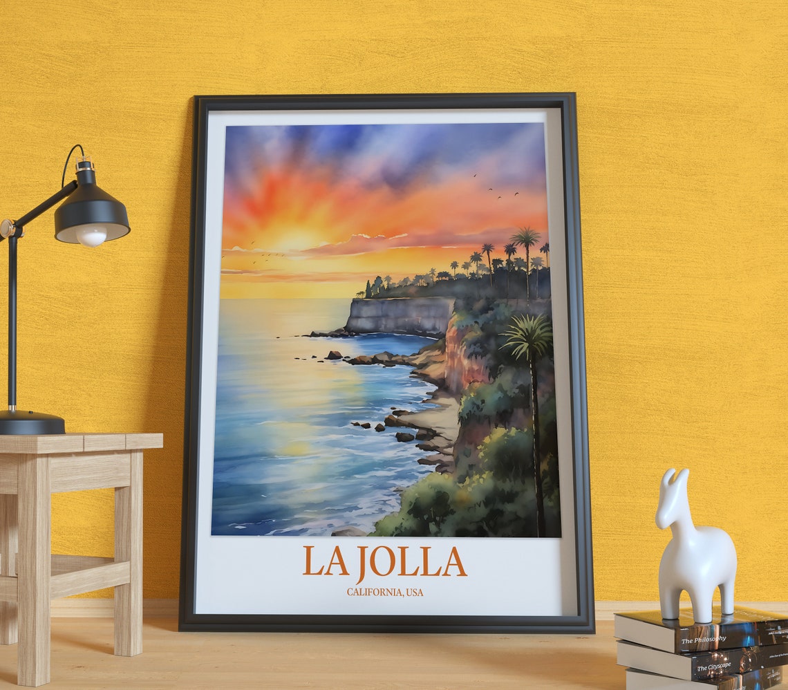 La Jolla Wall Art La Jolla Print Art La Jolla Poster La Jolla Etsy