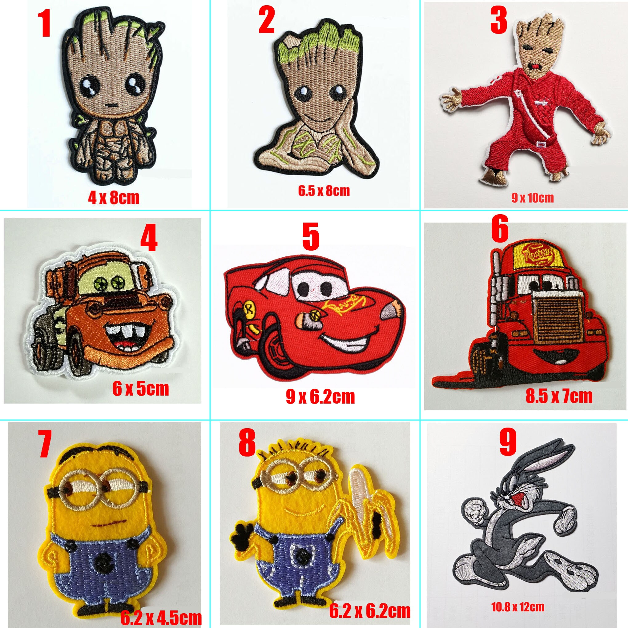 Red Car Groot Guardians Dragon Ball Z Goku Ghostbusters Bugs Bunny ...
