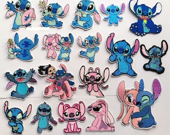 Nuevos parches Lilo y Stitch 2024, insignias para planchar y coser