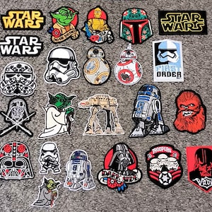 Star Wars Logo Official Iron On Patch – Patch Collection