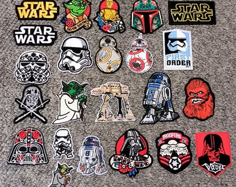 Star Wars Patch Badges Iron On Sew on StarWar