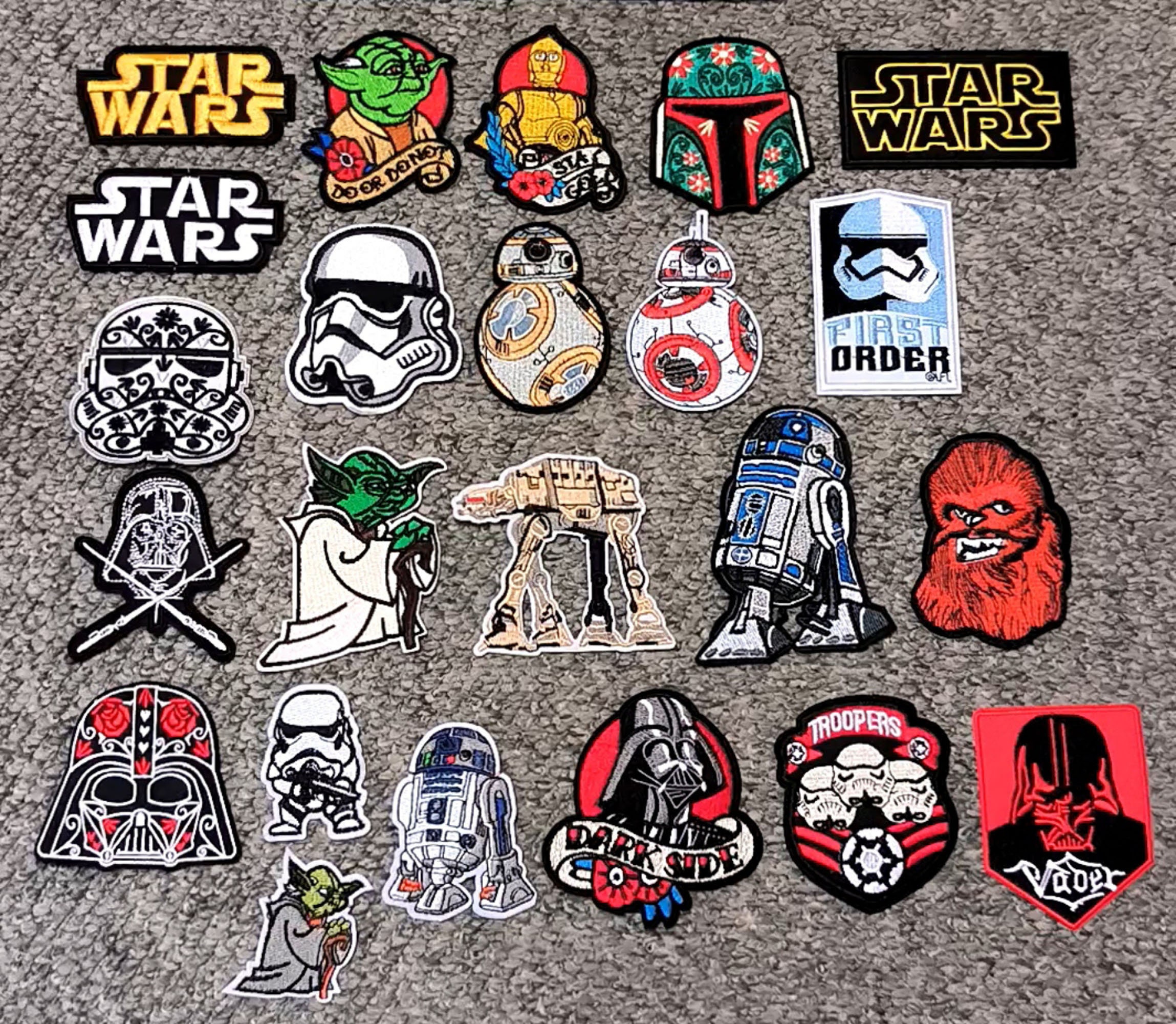 Star Wars Patch Badges Iron on Sew on Starwar - Etsy