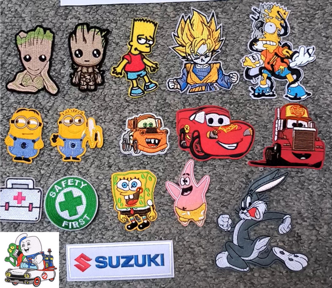 Red Car Groot Guardians Dragon Ball Z Goku Ghostbusters Bugs Bunny ...