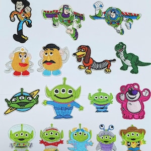 Toy Story Buzz Light year Iron On Sew On Patches Badges