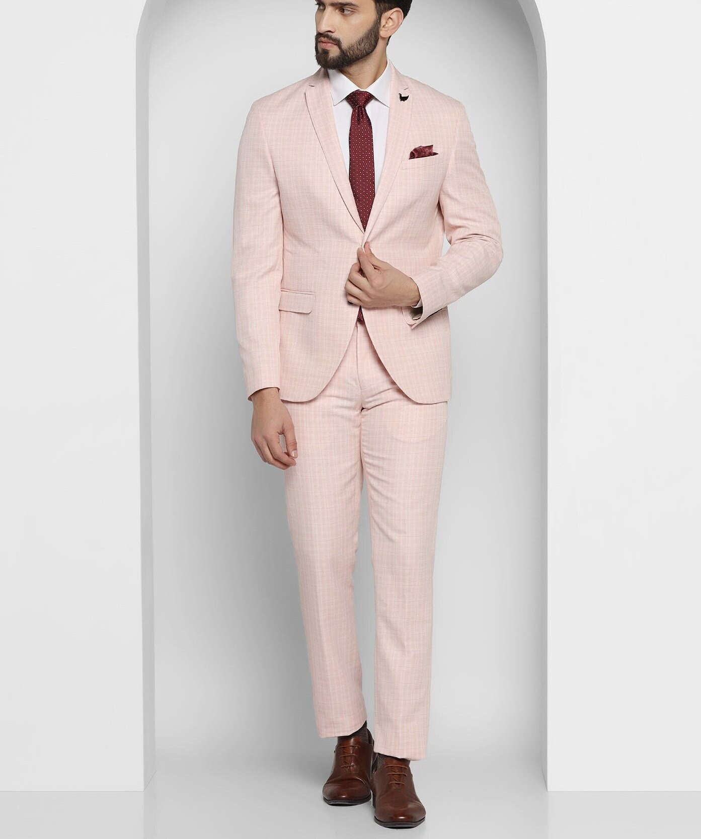 Designer Premium Classy men s Suit 2 Piece Baby Pink Color Outfit Suit wedding Clothes grom Outfit Suit prom Bespoke Suit Gromsmen Etsy Australia