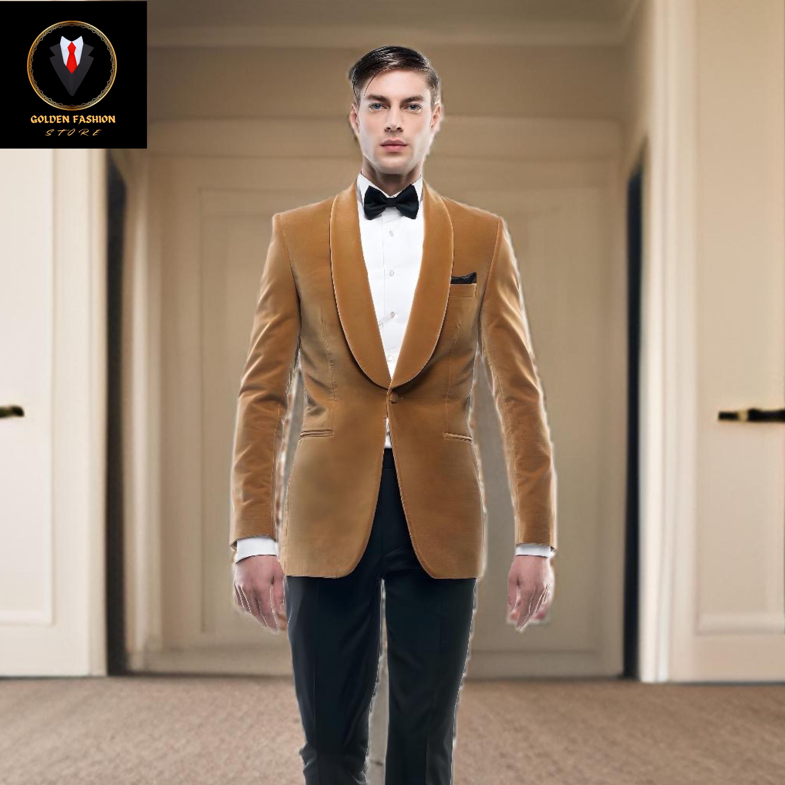 Beige Tuxedo Jacket Etsy UK
