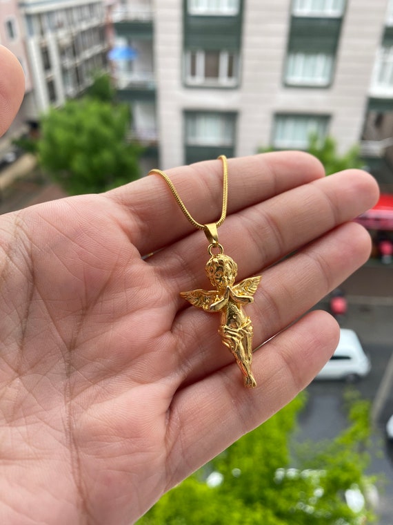 Angel jewelry necklace deals